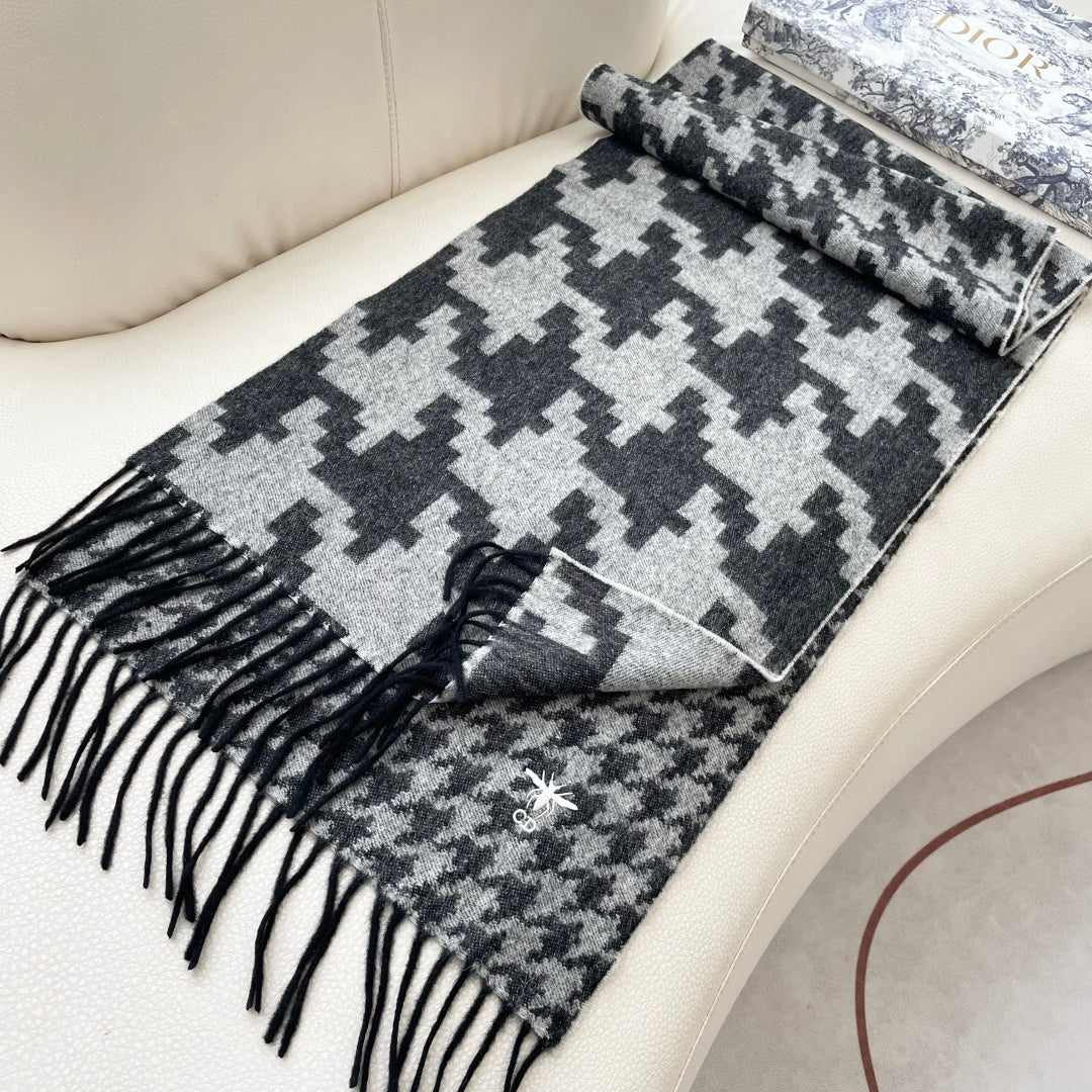DIOR 26S SCARF 180CM IN CASHMERE 165866