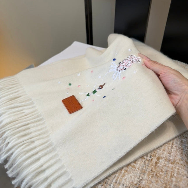 LOEWE 26S SCARF 180 IN CASHMERE 134515