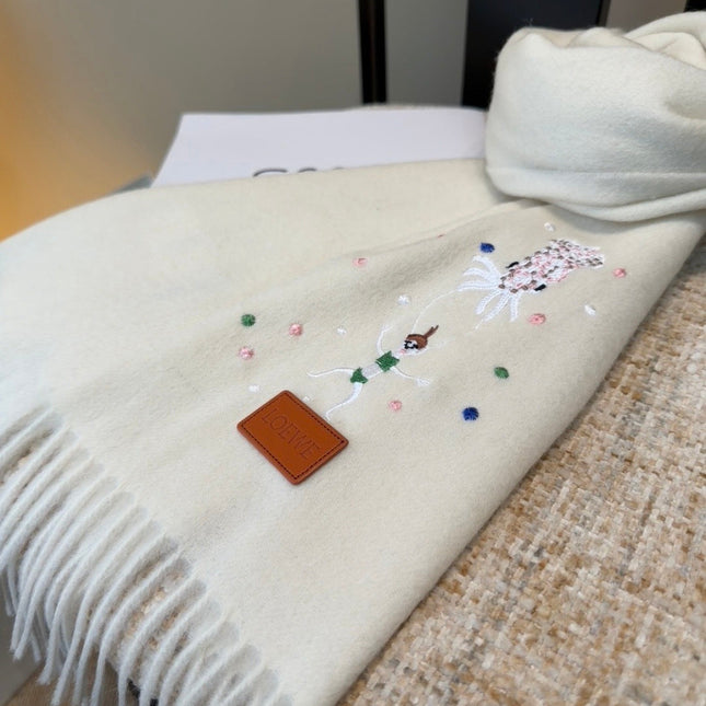 LOEWE 26S SCARF 180 IN CASHMERE 134515