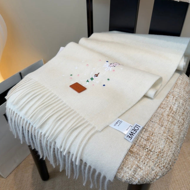 LOEWE 26S SCARF 180 IN CASHMERE 134515