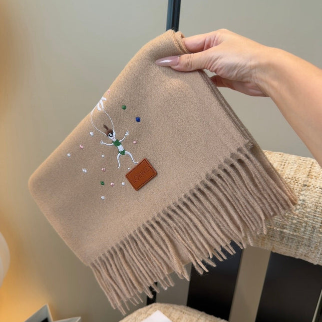 LOEWE 26S SCARF 180 IN CASHMERE 134516