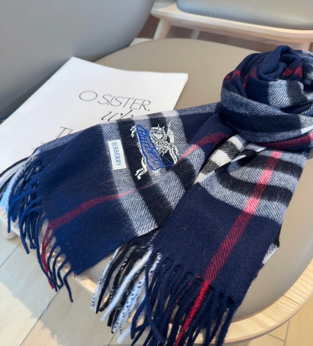 BURBERRY 26S SCARF 180CM IN CASHMERE 181504