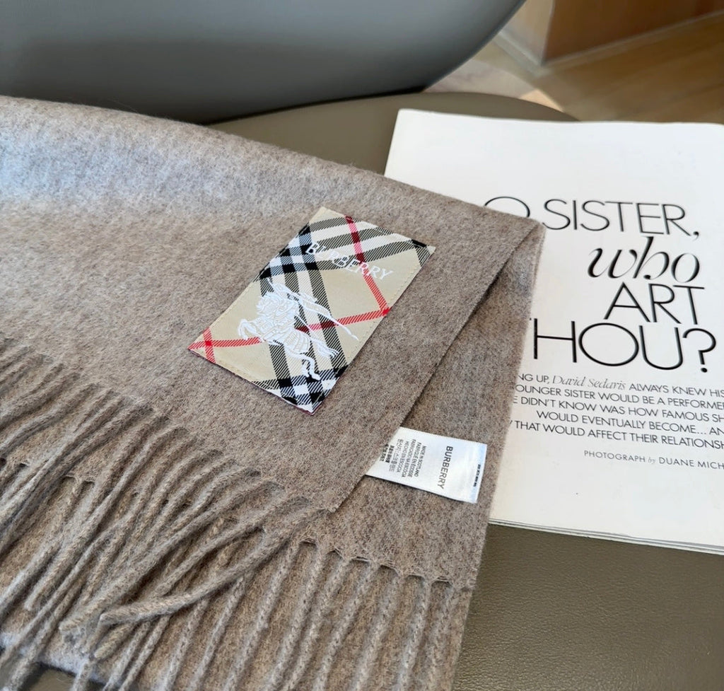 BURBERRY 26S SCARF 180CM IN CASHMERE 190148