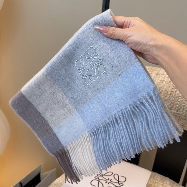 LOEWE 26S SCARF 180 IN CASHMERE WOOL 196361