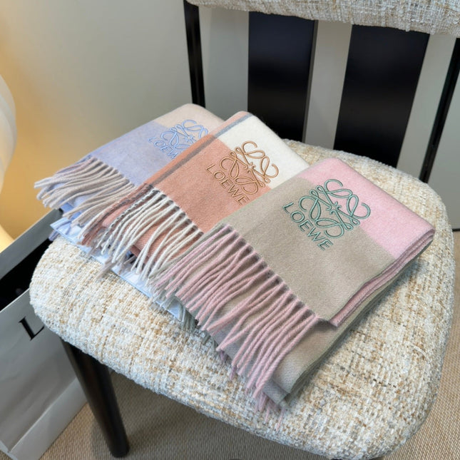 LOEWE 26S SCARF 180 IN CASHMERE WOOL 202470