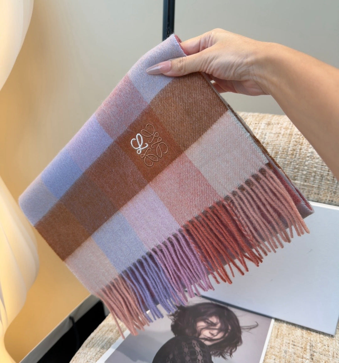 LOEWE 26S SCARF 180 IN CASHMERE WOOL 202471