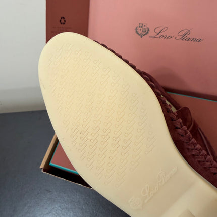 LP 26S CHARM LOAFERS IN WINE RED SUEDE