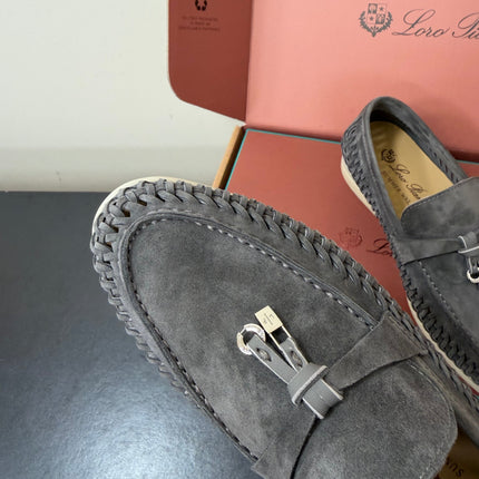 LP 26S CHARM LOAFERS IN GREY SUEDE