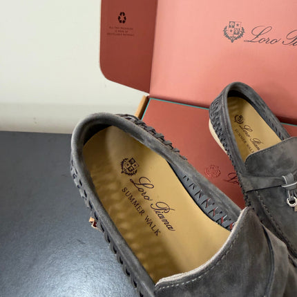 LP 26S CHARM LOAFERS IN GREY SUEDE