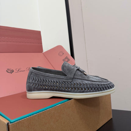 LP 26S CHARM LOAFERS IN GREY SUEDE