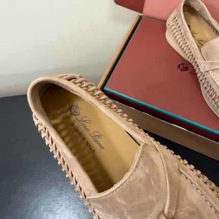 LP 26S CHARM LOAFERS IN NUDE SUEDE