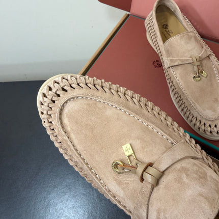 LP 26S CHARM LOAFERS IN NUDE SUEDE
