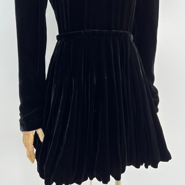 DIOR 25S VELVET DRESS 683