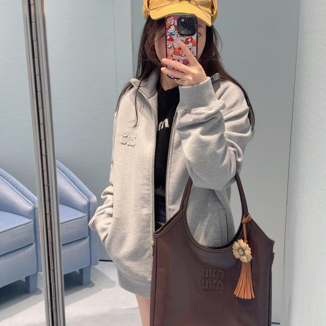 MIUMIU FLEECE JACKET STYLE 717