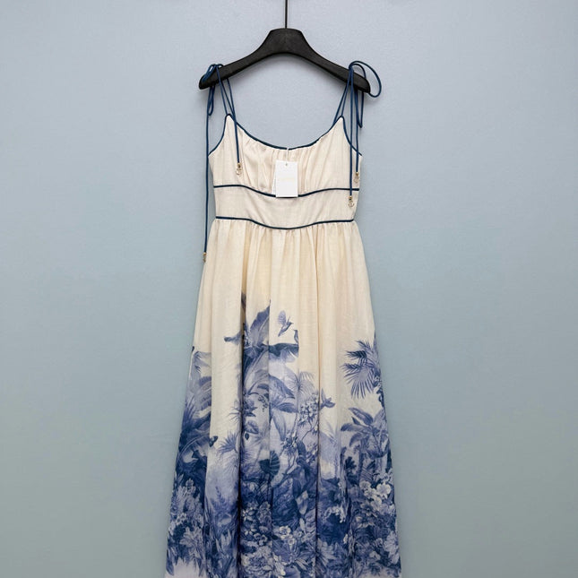 ZIMMERMANN 26S SPAGHETTI STRAP DRESS STYLE 145