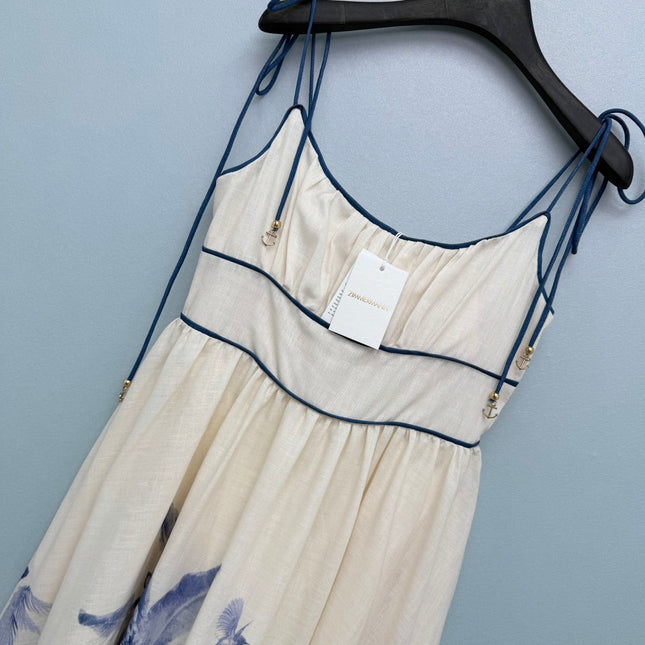 ZIMMERMANN 26S SPAGHETTI STRAP DRESS STYLE 145