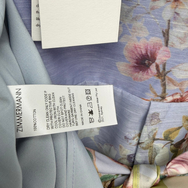 ZIMMERMANN 26S PATTERNED JUMPSUIT SET STYLE 133