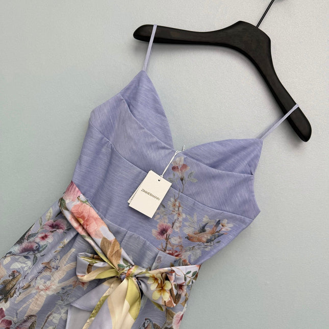 ZIMMERMANN 26S PATTERNED JUMPSUIT SET STYLE 133