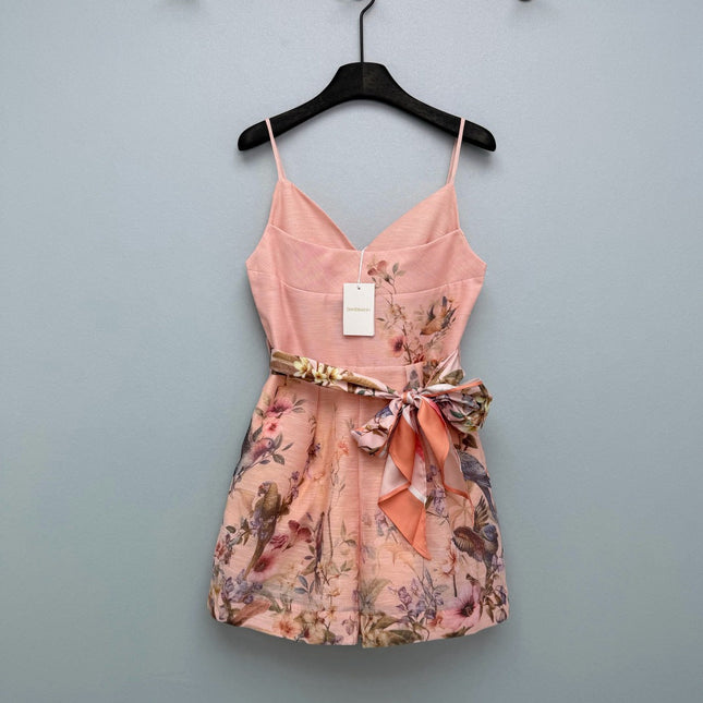 ZIMMERMANN 26S PATTERNED JUMPSUIT SET STYLE 132
