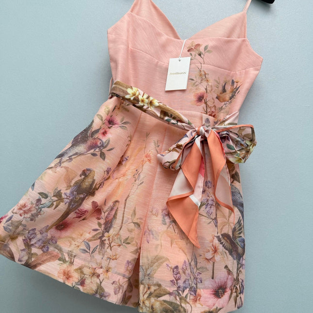 ZIMMERMANN 26S PATTERNED JUMPSUIT SET STYLE 132