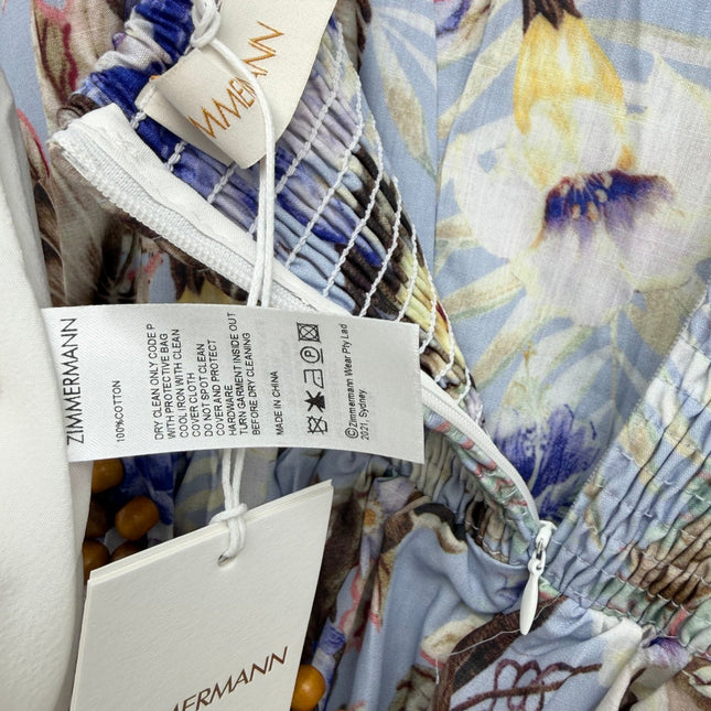 ZIMMERMANN 26S PATTERNED MAXI DRESS STYLE 131