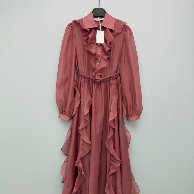 ZIMMERMANN 26S RUFFLED MAXI DRESS STYLE 130