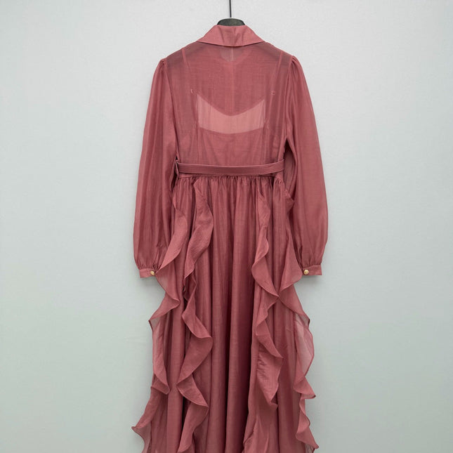 ZIMMERMANN 26S RUFFLED MAXI DRESS STYLE 130