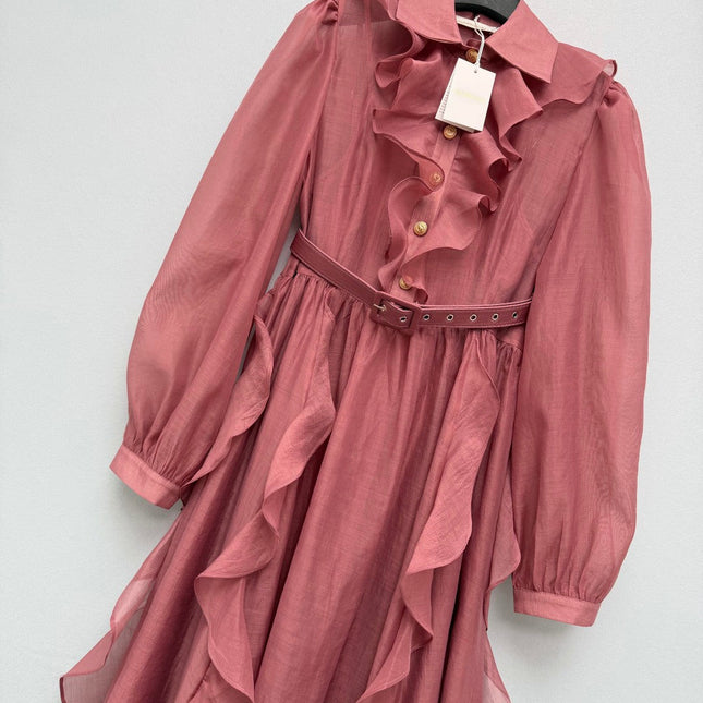 ZIMMERMANN 26S RUFFLED MAXI DRESS STYLE 130