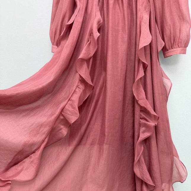 ZIMMERMANN 26S RUFFLED MAXI DRESS STYLE 130