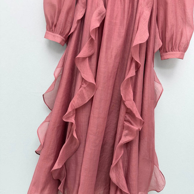 ZIMMERMANN 26S RUFFLED MAXI DRESS STYLE 130