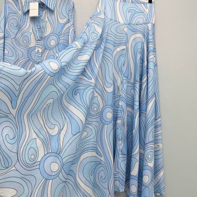 ZIMMERMANN 26S SHIRT AND SKIRT SET STYLE 116