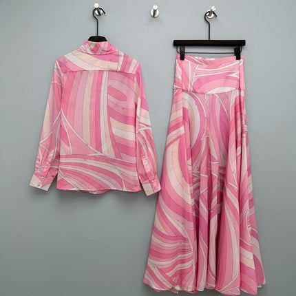 ZIMMERMANN 26S SHIRT AND SKIRT SET STYLE 115