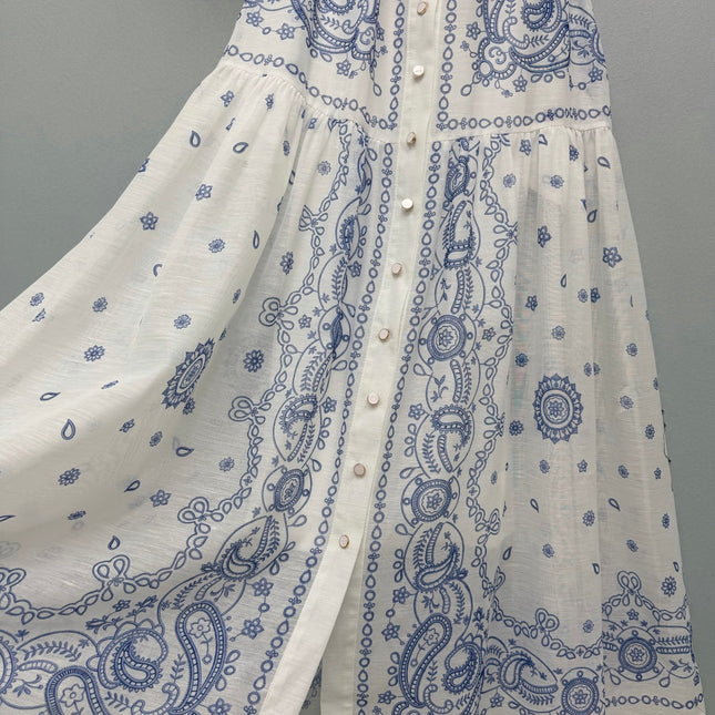 ZIMMERMANN 26S SHORT-SLEEVE SHIRT DRESS STYLE 109