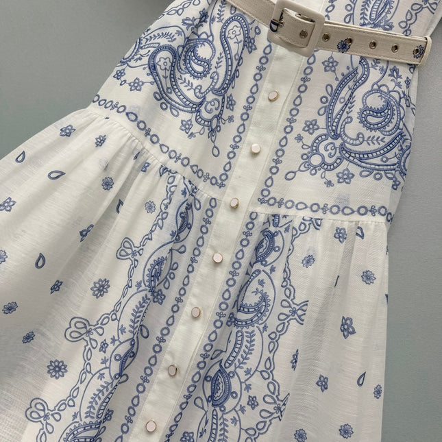 ZIMMERMANN 26S SHORT-SLEEVE SHIRT DRESS STYLE 109