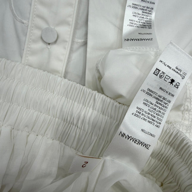 ZIMMERMANN 26S SHIRT AND SHORTS SET STYLE 105