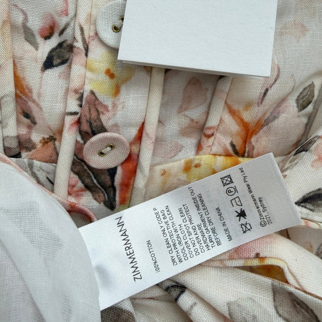 ZIMMERMANN 26S WAIST-CINCHED DRESS STYLE 95