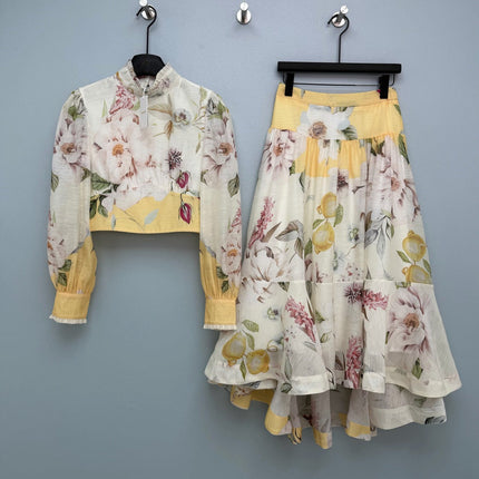 ZIMMERMANN 26S TOP AND SKIRT SET STYLE 79