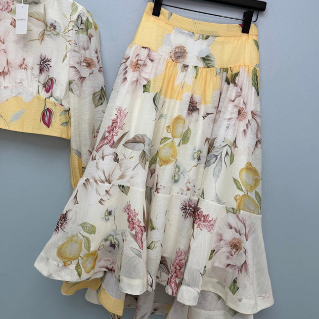 ZIMMERMANN 26S TOP AND SKIRT SET STYLE 79