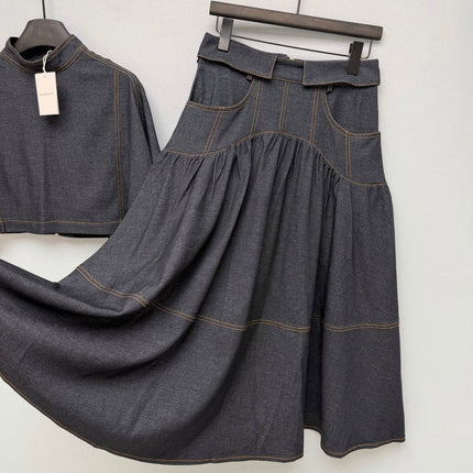 ZIMMERMANN 26S TOP AND SKIRT SET STYLE 68