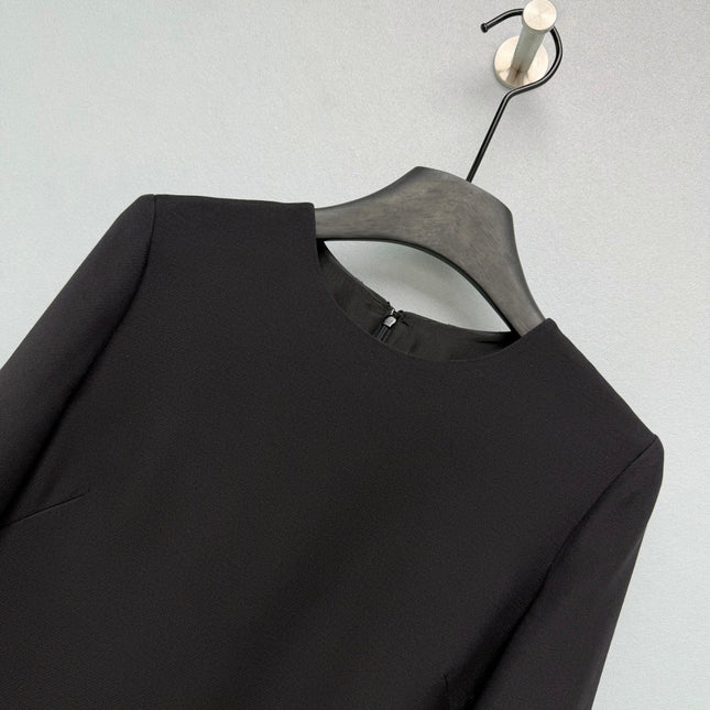 VALENTINO 26S PLEATED SLEEVE DRESS 134