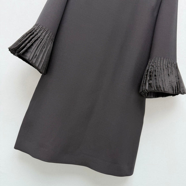 VALENTINO 26S PLEATED SLEEVE DRESS 134