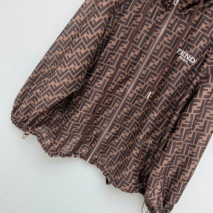 FENDI 26S HOODED JACKET & SHORTS SET 007