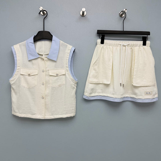 26S TOP AND SKIRT SET STYLE 1083
