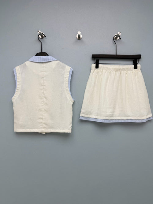 26S TOP AND SKIRT SET STYLE 1083