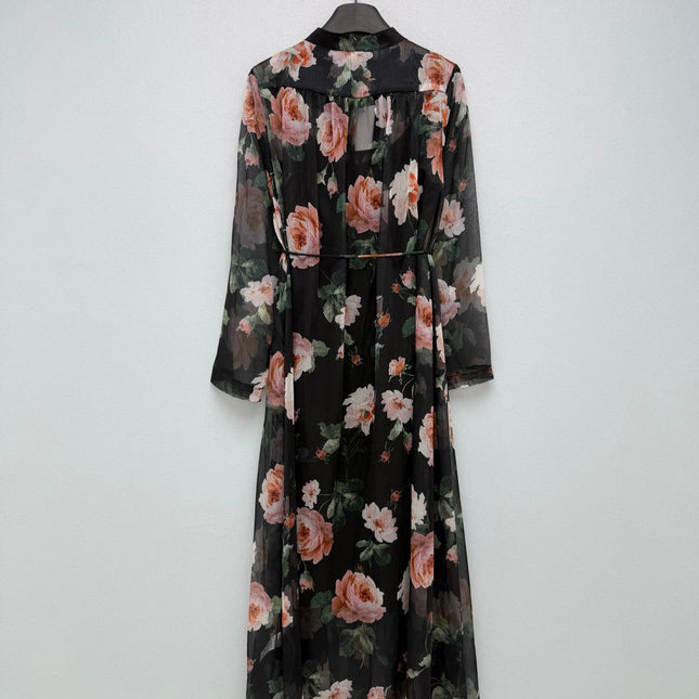 ZIMMERMANN 26S CHIFFON MAXI DRESS STYLE 28