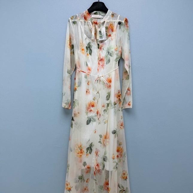 ZIMMERMANN 26S CHIFFON MAXI DRESS STYLE 27