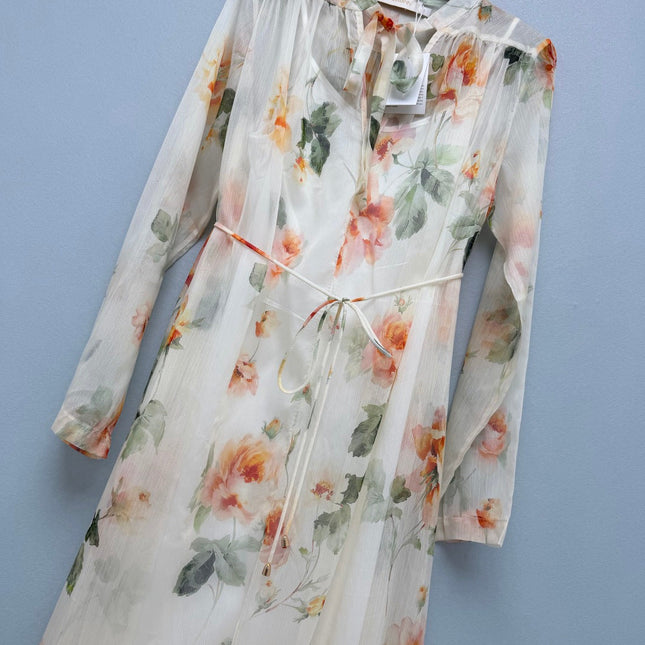 ZIMMERMANN 26S CHIFFON MAXI DRESS STYLE 27