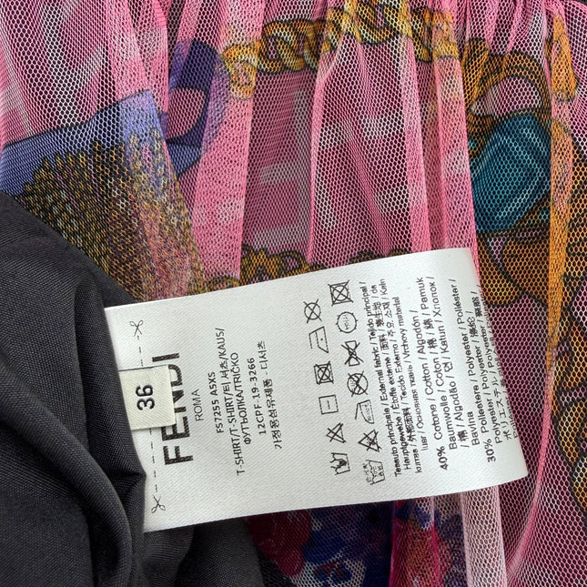 FENDI 26S MESH SKIRT 227