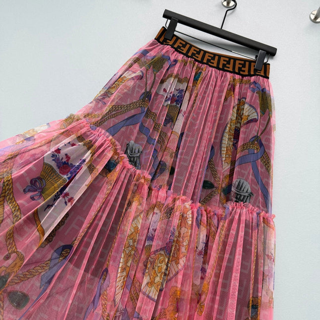 FENDI 26S MESH SKIRT 227