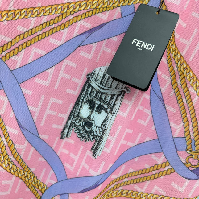 FENDI 26S SHORT SLEEVE MESH T-SHIRT 226